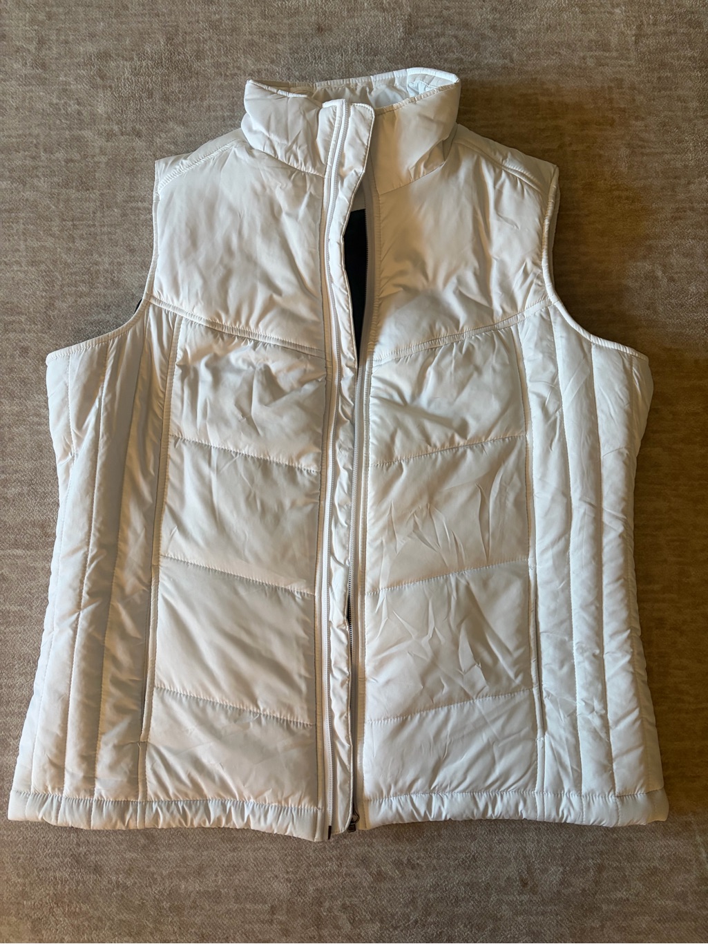 Port Authority Vest. Orange Theory Edition